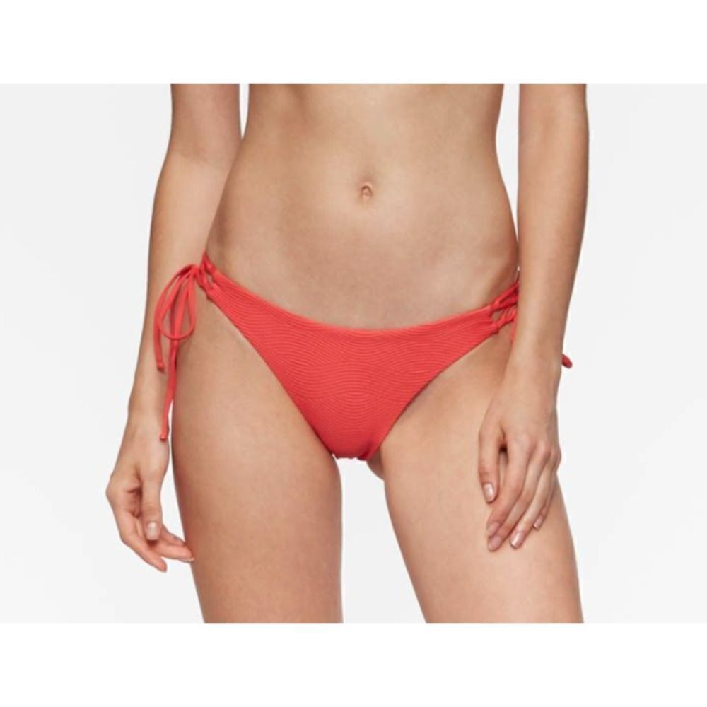 Tavik Bebe Womens Hibiscus Pink Amalfi New Minimal Coverage Bikini Bottom Medium